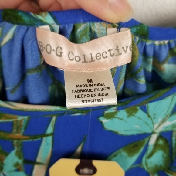 BOG Collective Tiered Maxi Dress NWT - Picture 7 of 13